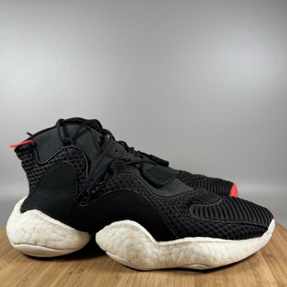 Adidas Originals Crazy BYW Womens 7 (Youth 5.5) Black Shoes B41930